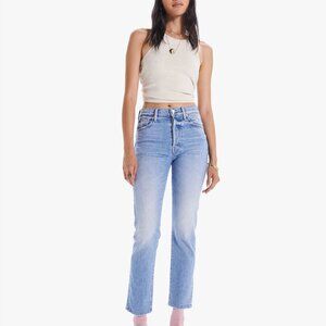 Mother Superior High-Waisted Hiker Hover Light Wash Women's Size 28
